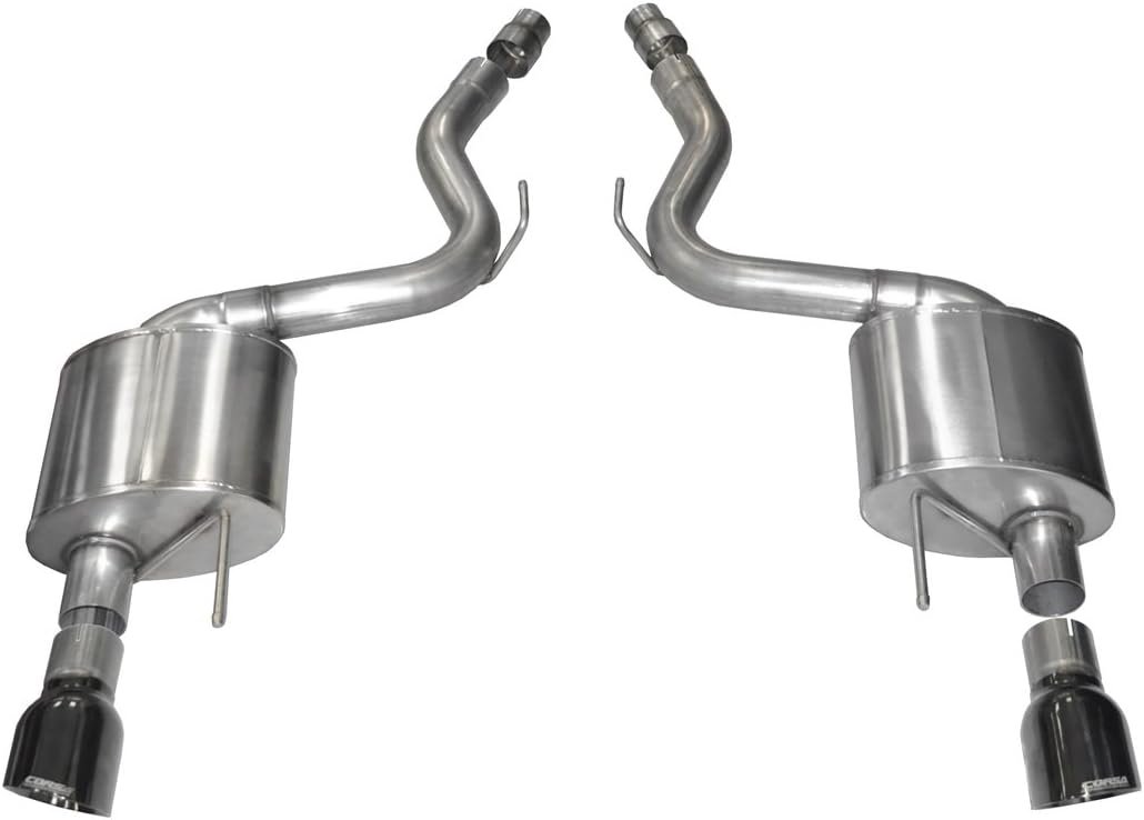 14326BLK Axle-Back Exhaust System