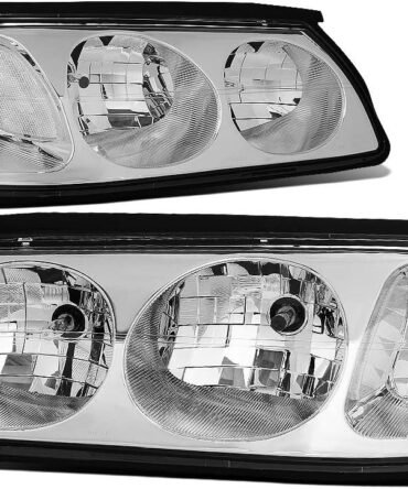 Headlight (Driver & Passenger Side), Chrome