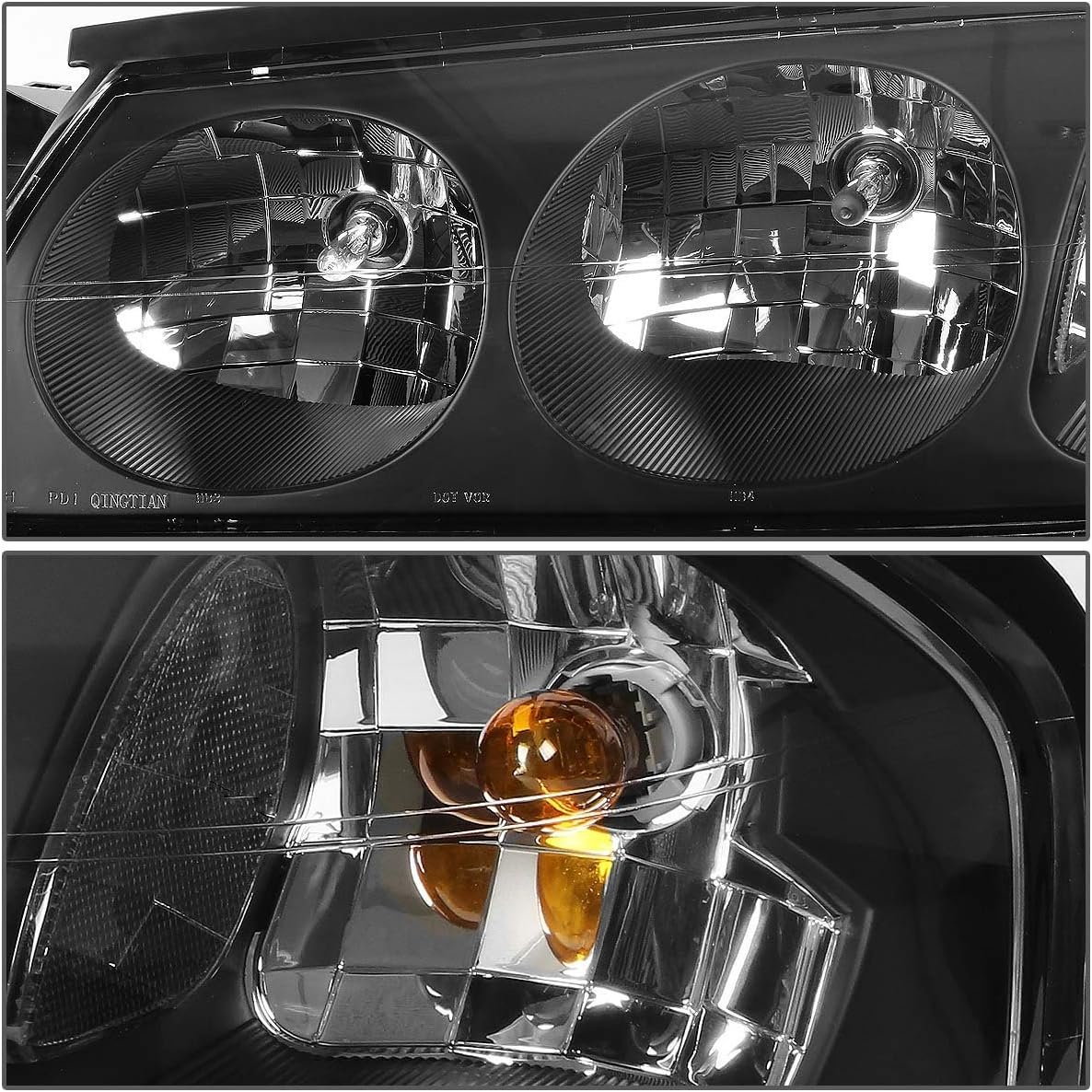 Black Housing Headlights Replacement For 00-05 - Image 2